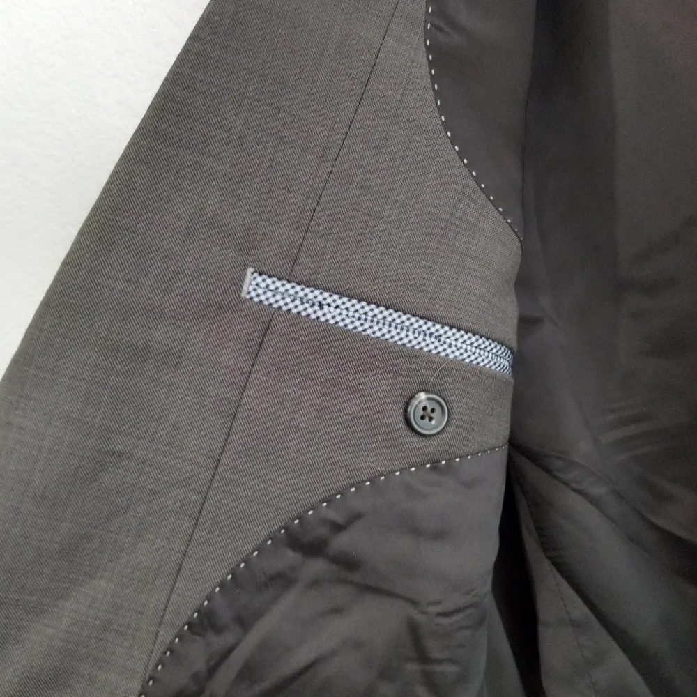 Chaps Ralph Lauren Men's Taupe Brown Suit